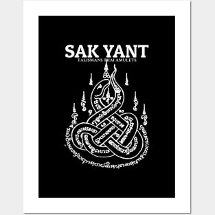 Sak Yant Muay Thai Snake Posters and Art